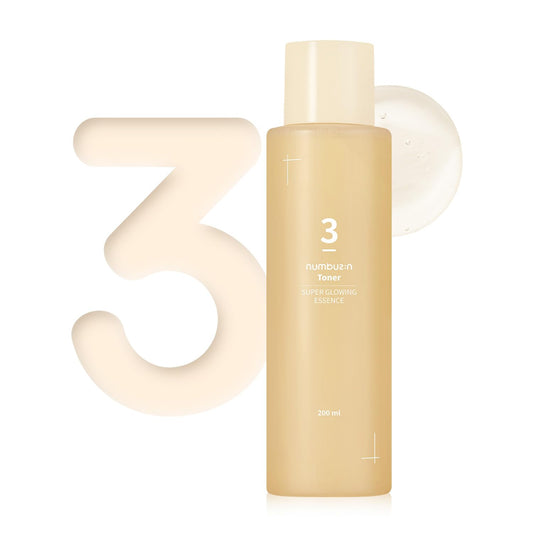 [Numbuzin] - No. 3 Super Glowing Essence Toner 200ml